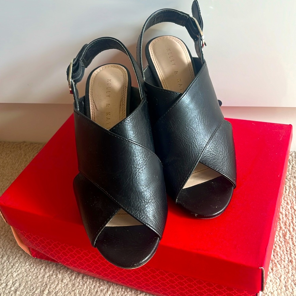 Kelly and Katie open toe shoes